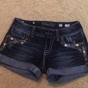 Miss Me size 27 Jean Shorts